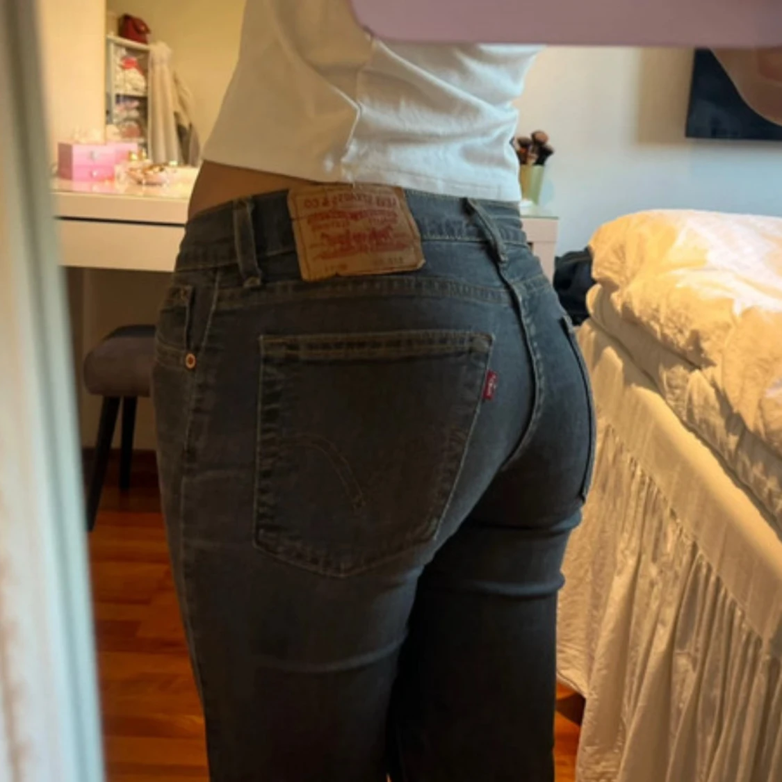 Levi's 517 grå bootcut jeans - 1