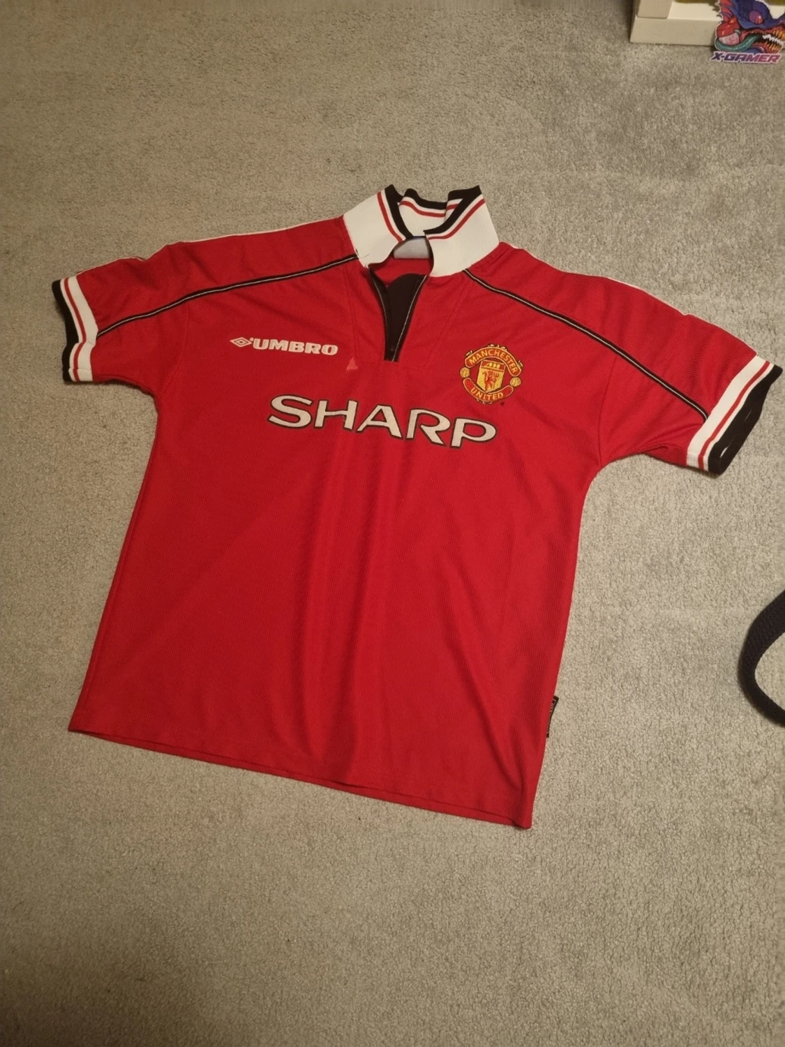 Äkta Manchester United matchtröja