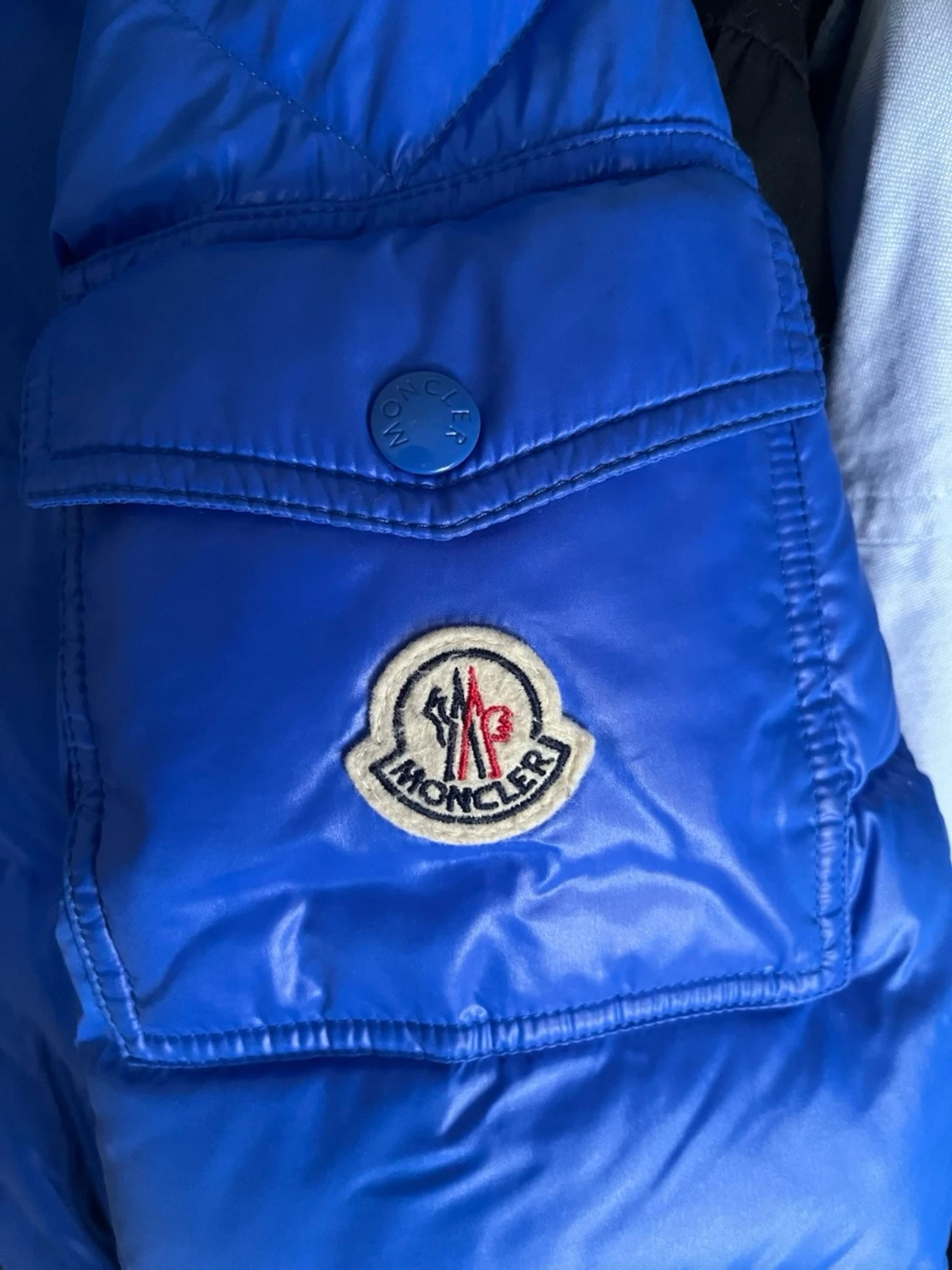 Moncler Maya guibbotto blå - 1