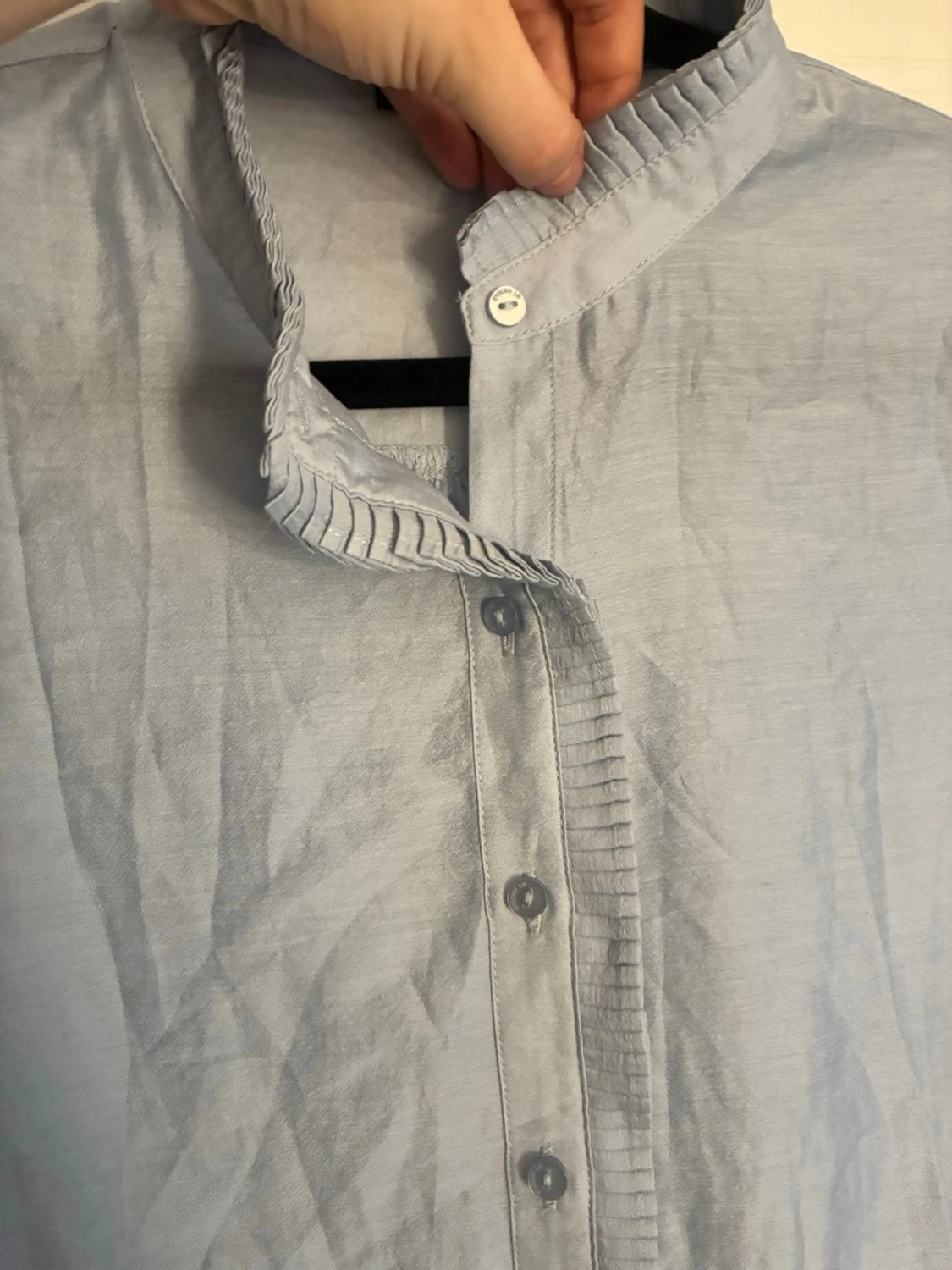 Ljusblå ärmlös blus från Stockh LM - 2