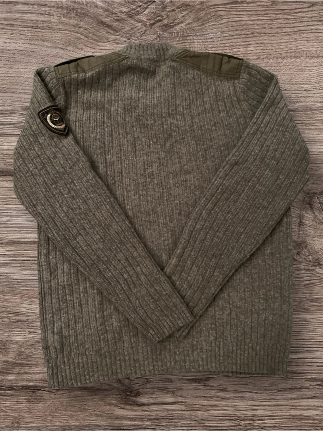 Grå stickad tröja från Morris - 1