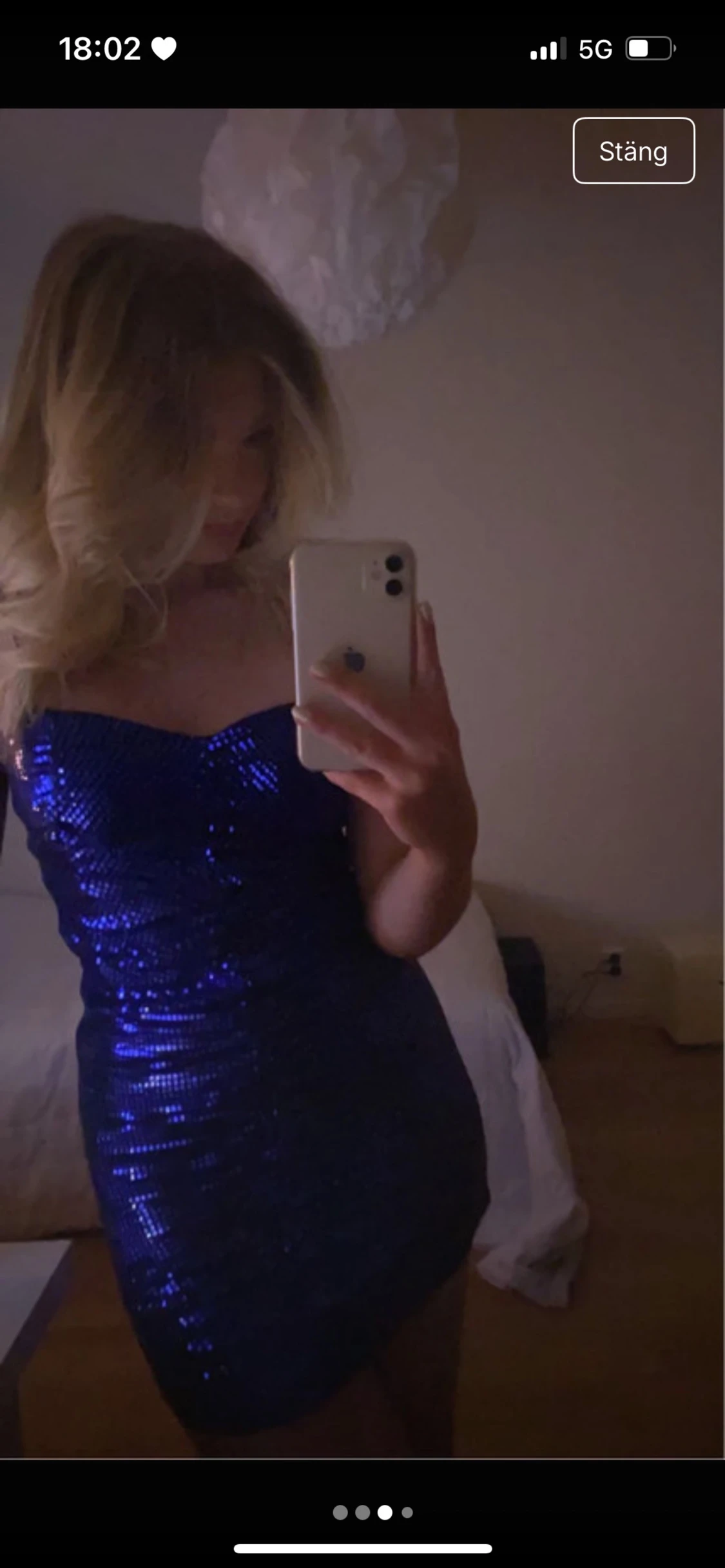 Zara Paljettklänning  - 2