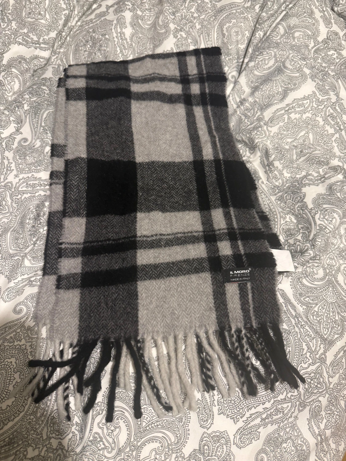 Mörkblå och Grå halsduk - 1