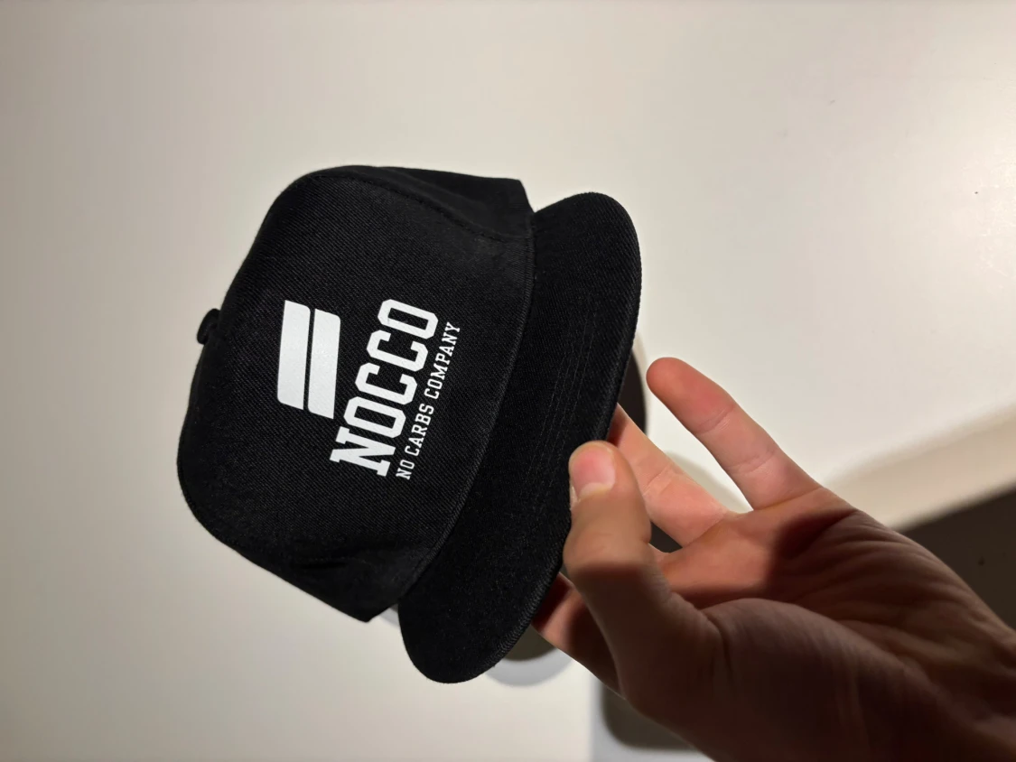 Svart NOCCO keps med tryck - 5