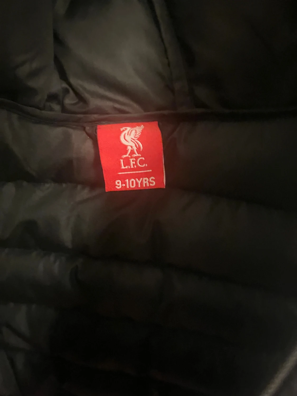 Svart dunväst från Liverpool FC - 1