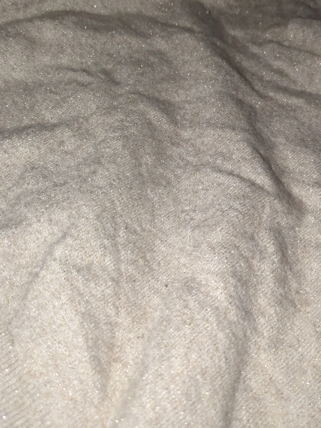 Beige stickad v-ringad tröja GANT - 1