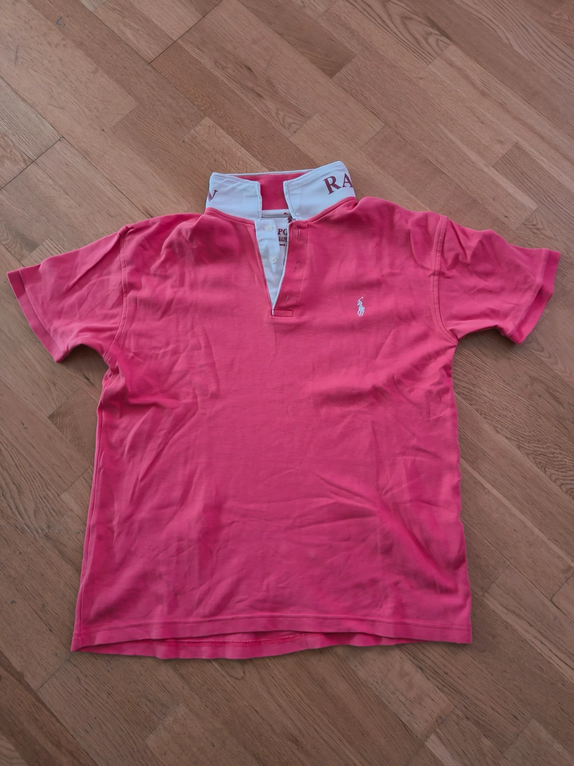 Ralph Lauren pikétröjor svart & rosa - 4