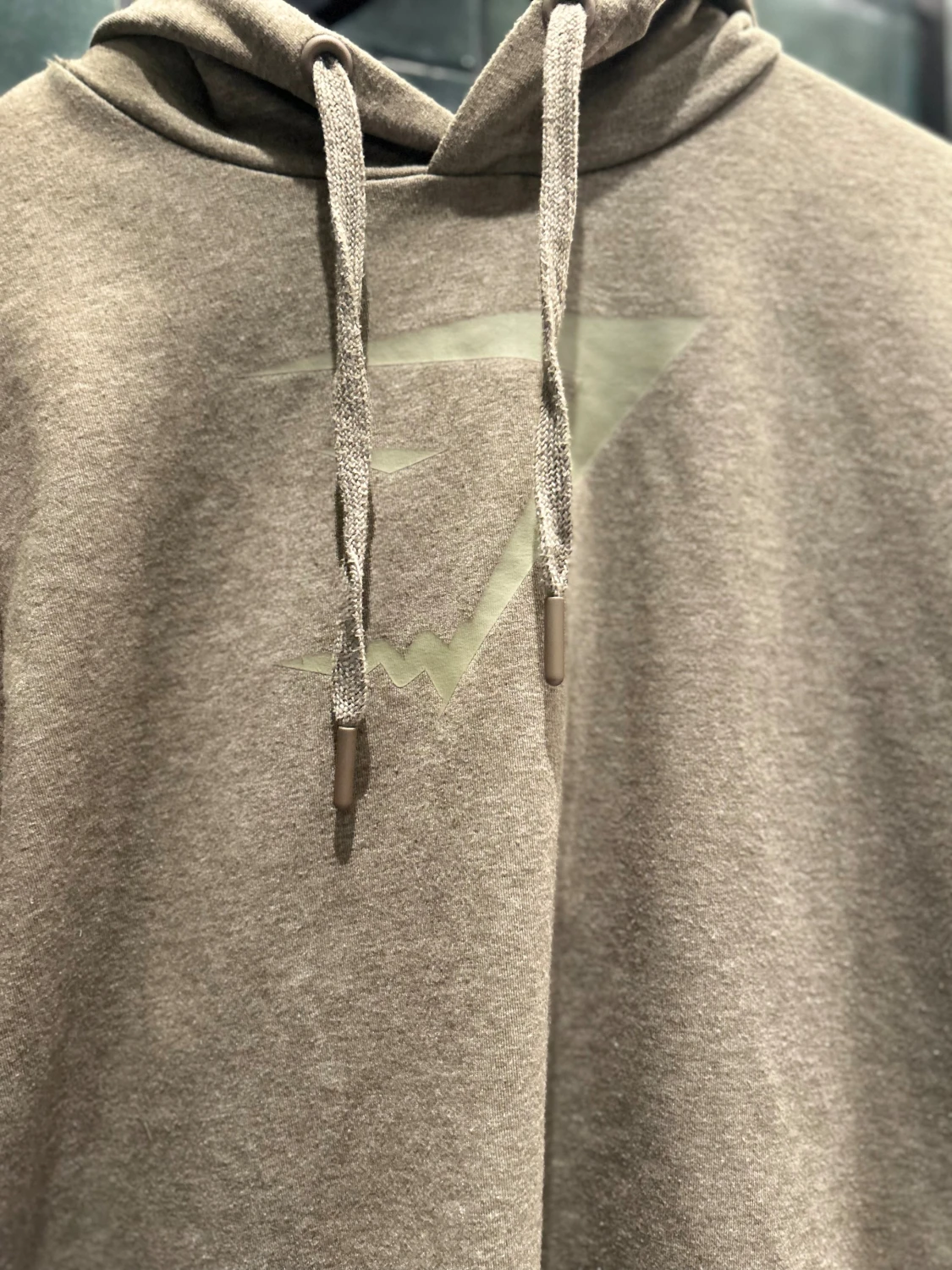 Gymshark cropped hoodie beige – stl XS - 1