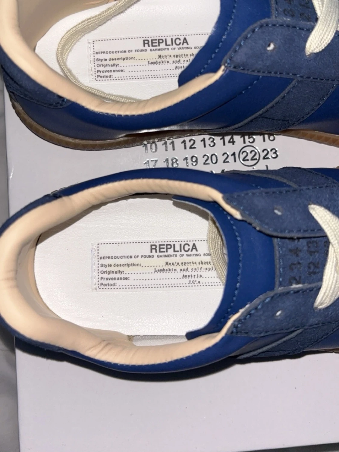 Blå Maison Margiela  sneakers - 2