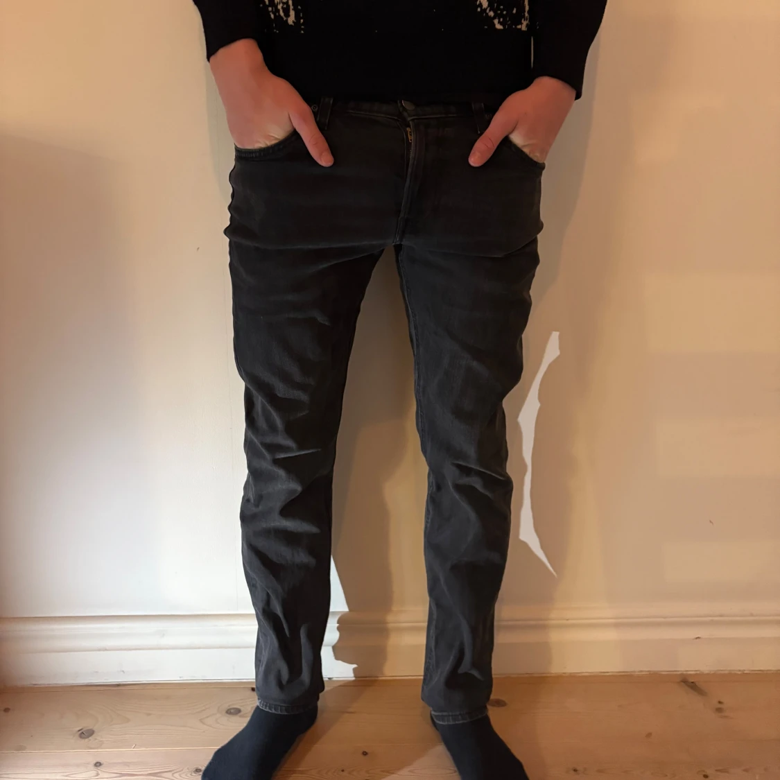 Svarta jeans från Lee