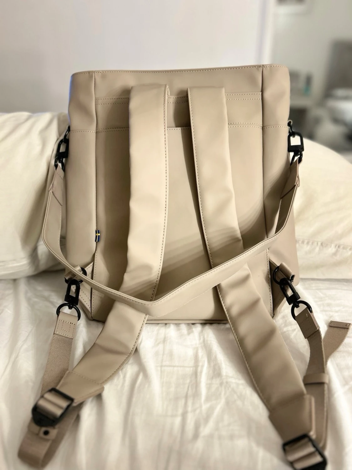 Beige ryggsäck från Gaston Luga - 1