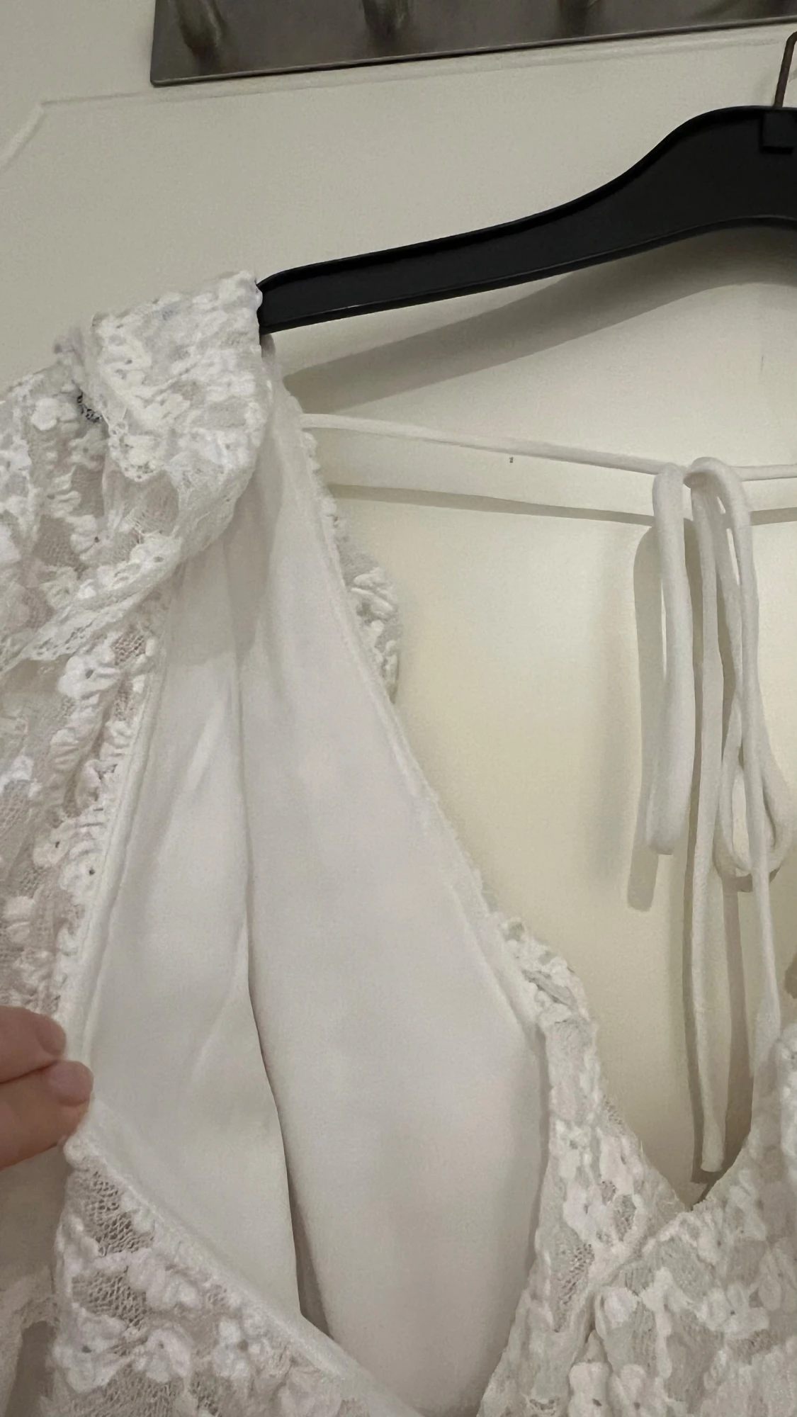 Vit studentklänning  - 4