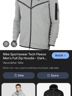 Nike tech gråa - Mycket bra skicka, har använt den en gång och pris kan sänkas vid snabb äffär 