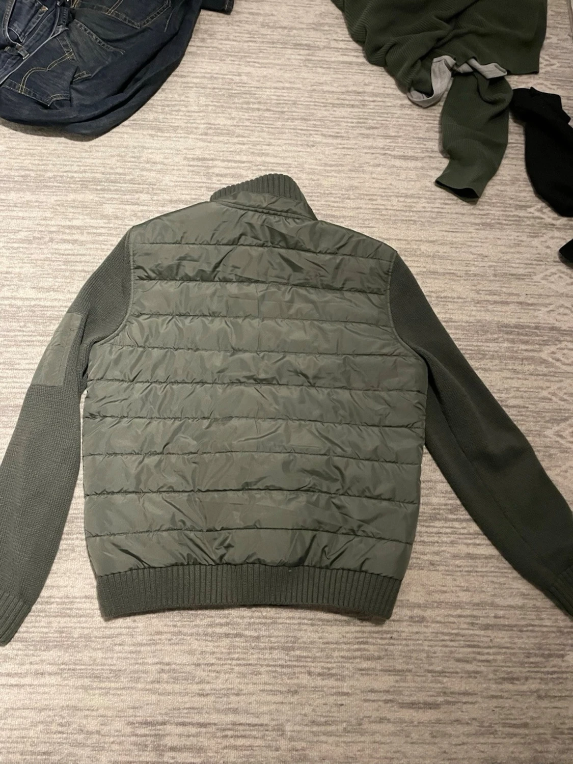 Olivgrön cardigan från Pier One - 1