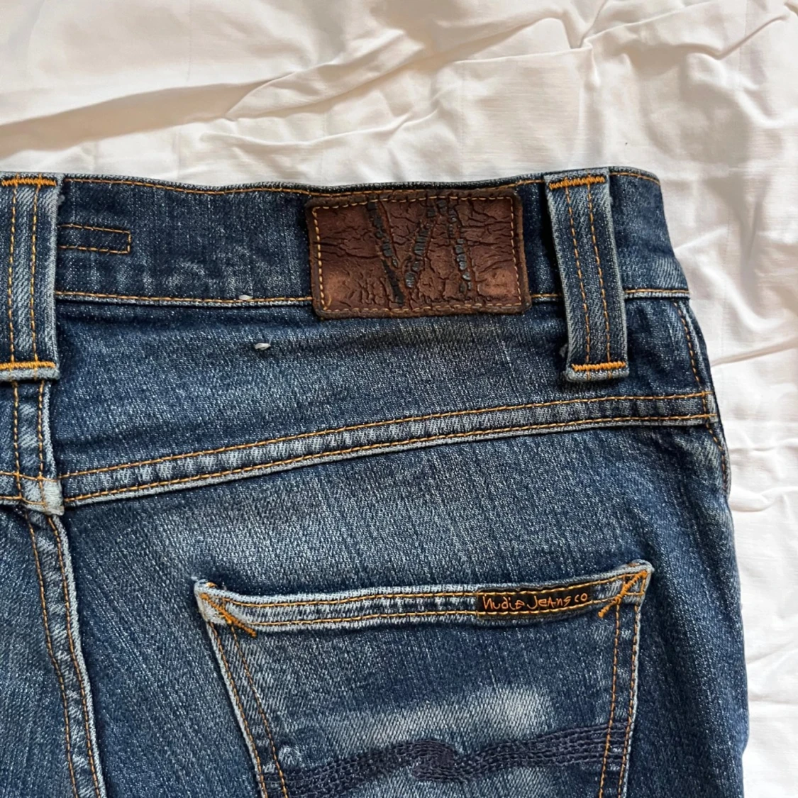 Blå Nudie Jeans  - 4