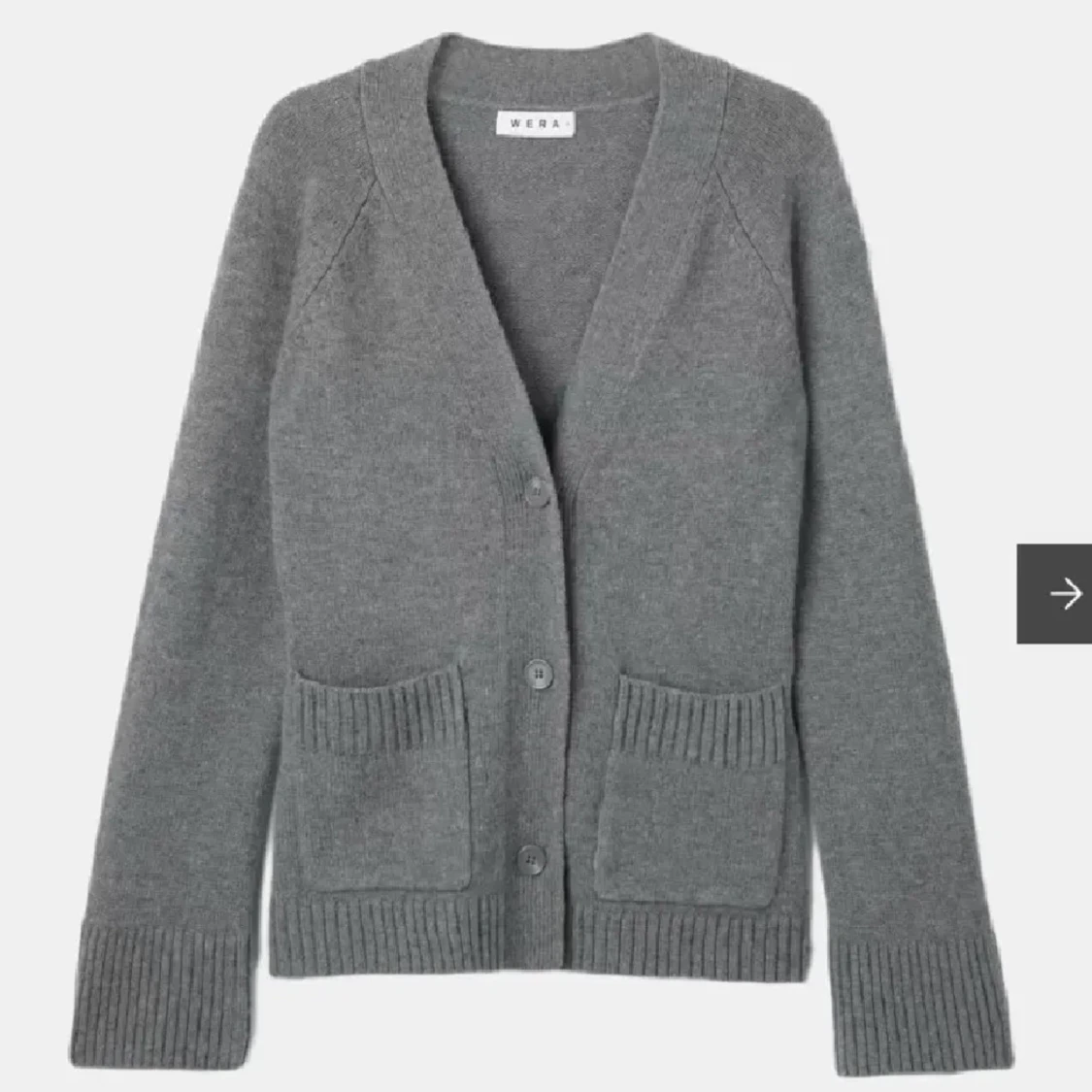 Grå kofta från Wera