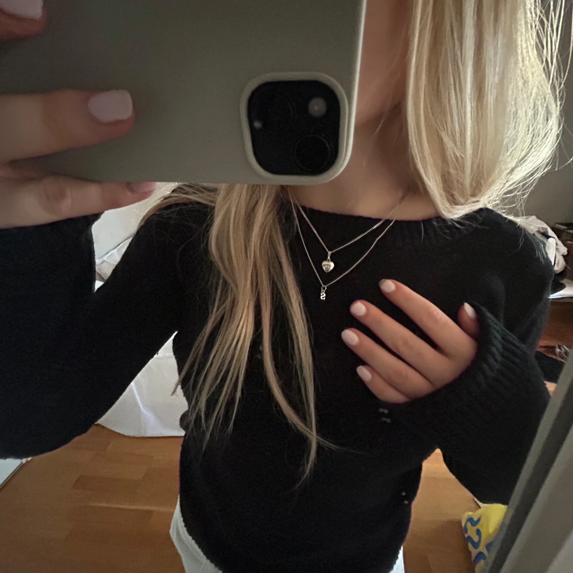 Stickad tröja från Vila