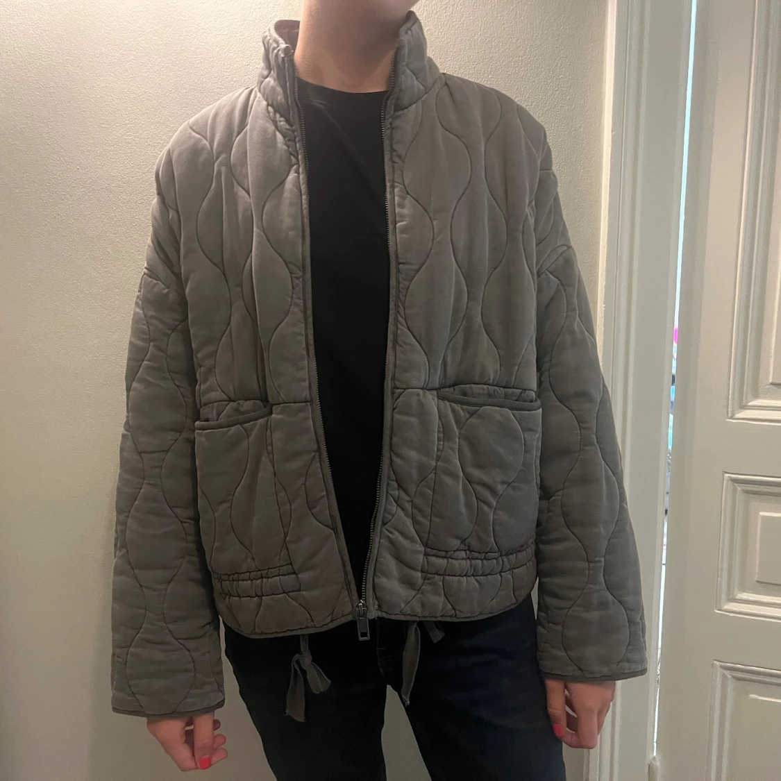 Grå Zara populär jacka - 1