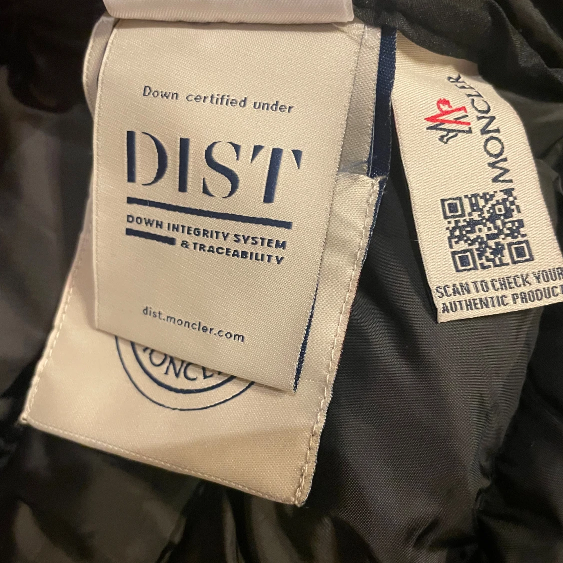 Svart pufferjacka från Mon*ler, S - 3