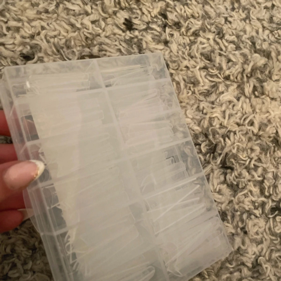 Miss Fancy nageltippar coffin-form - 2