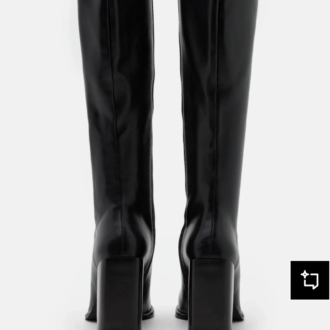 Svarta högklackade stövlar RAID - 3