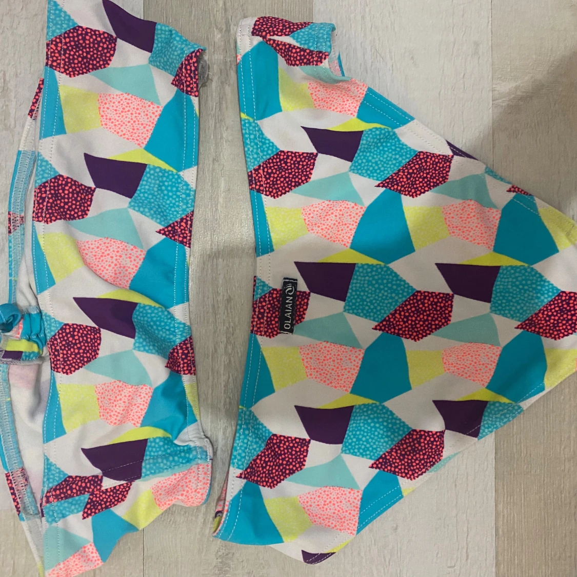 Färgglad bikini  - 1