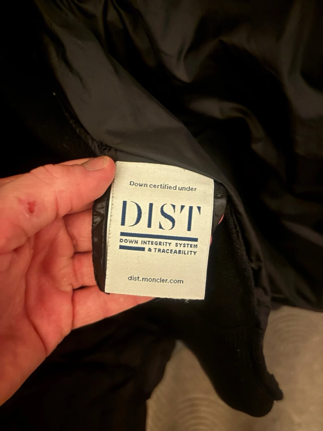 Svart cardigan från Moncler