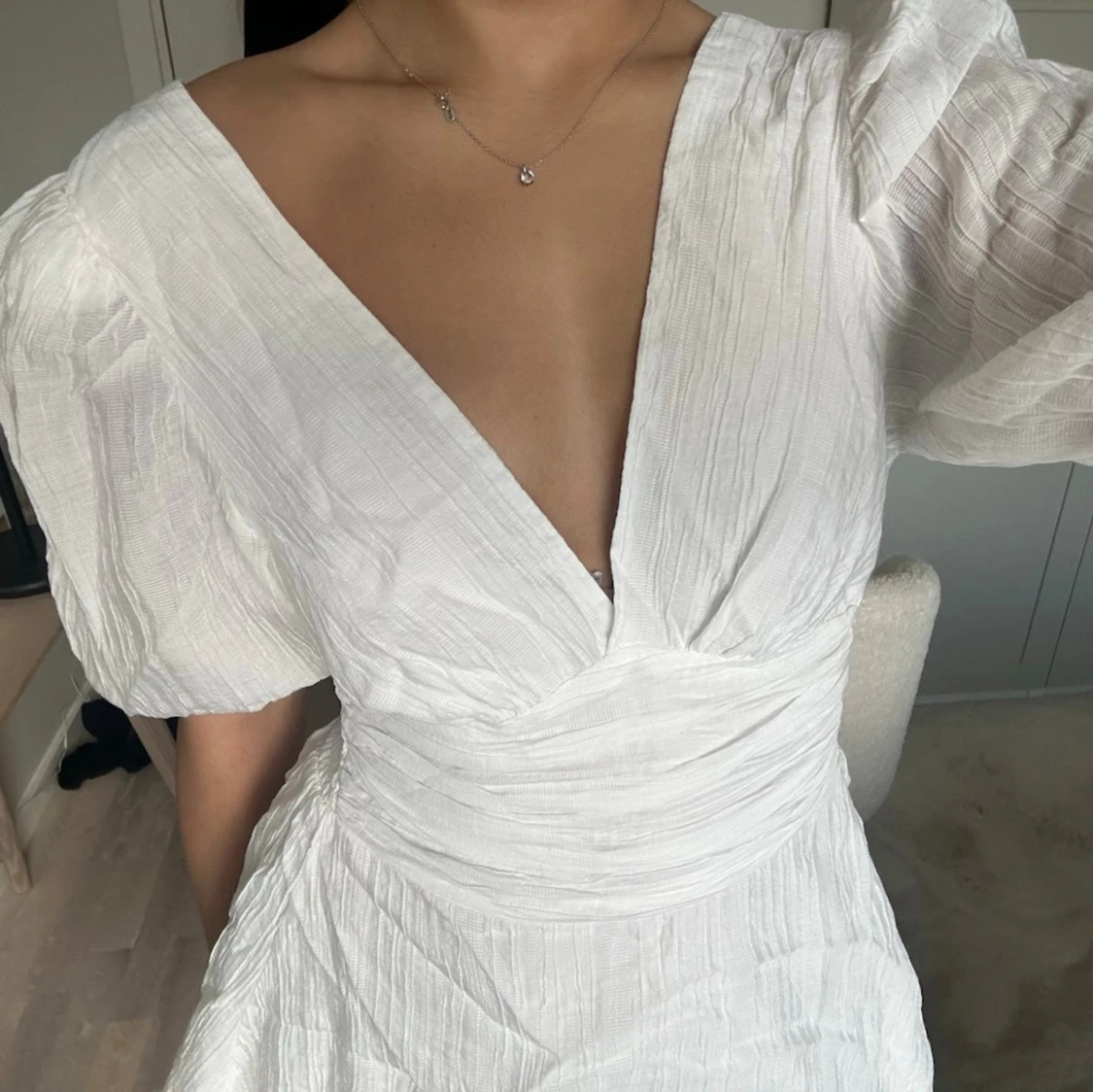 Vit klänning  - 2