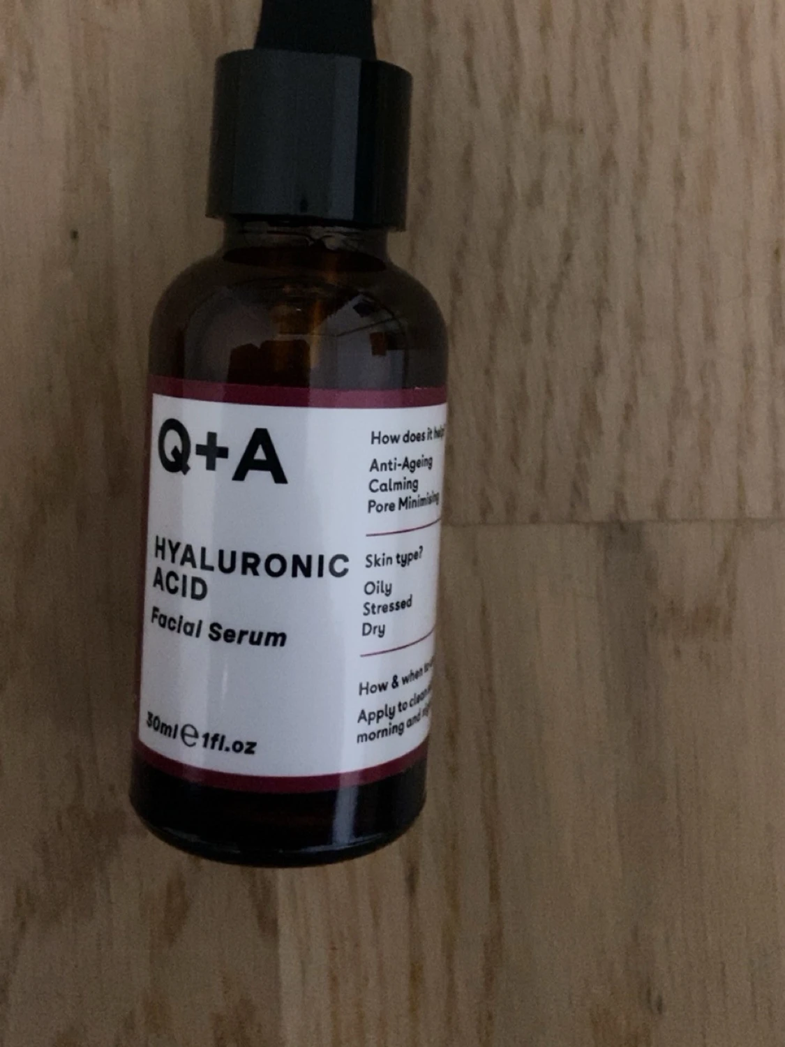 Q+A Hyaluronic Acid Facial Serum - 4