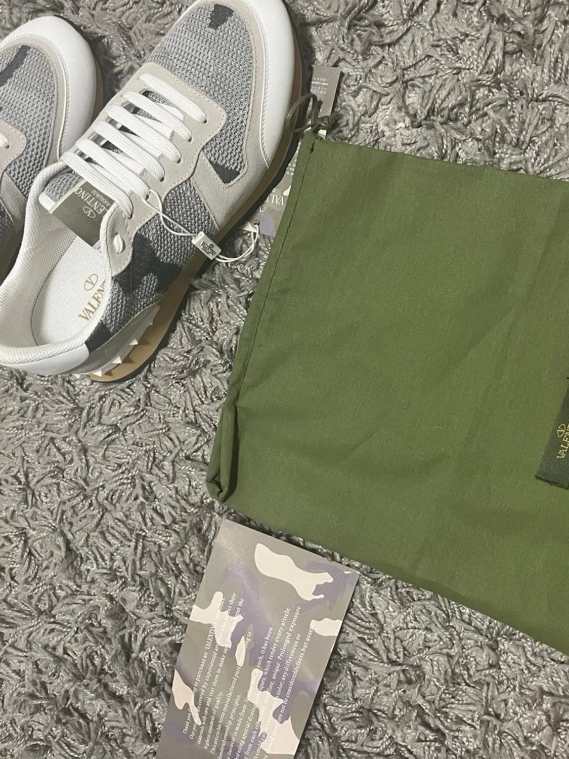 Valentino Rockrunner sneakers beige/grå - 5