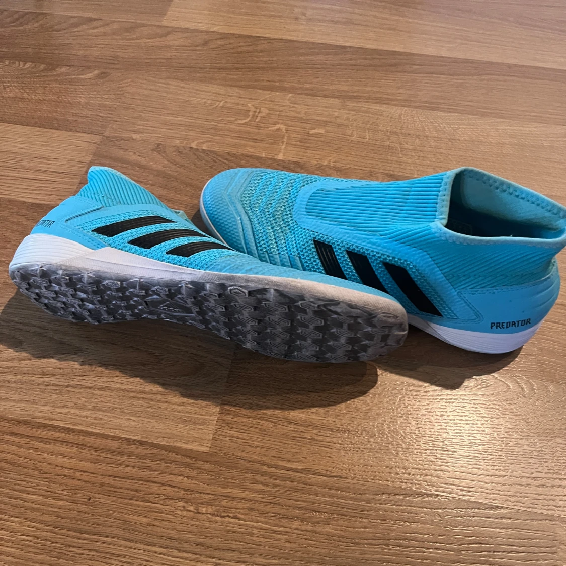 Adidas Predator blå fotbollsskor - 1