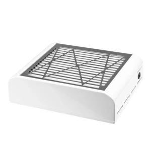 Dammuppsamlare / utsug MOMO J23 med kassettfilter - Högeffektiv professionell dammuppsamlare 40W, utrustad med en utsugsturbin samt kassettfilter som är ganska tyst trots sin höga uppsugningsförmåga. Bordsutsug är ett underbart hjälpmedel för dig som bygger med naglar och inte vill ha damm från när du filar naglarna. Passar både för dig som bygger naglar själv som för dig med kunder.