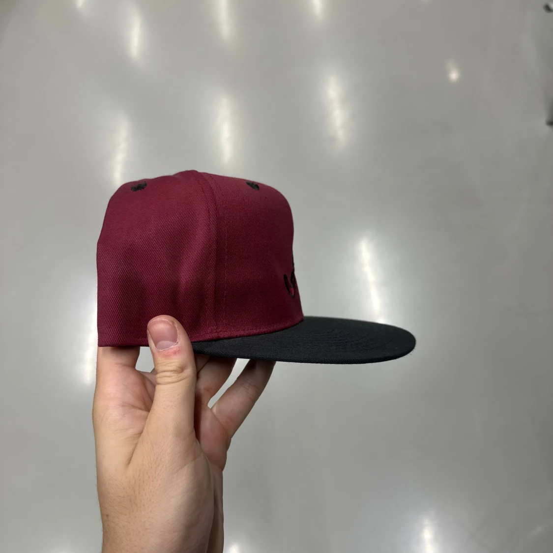 Vinröd Atlanta Braves keps - 2