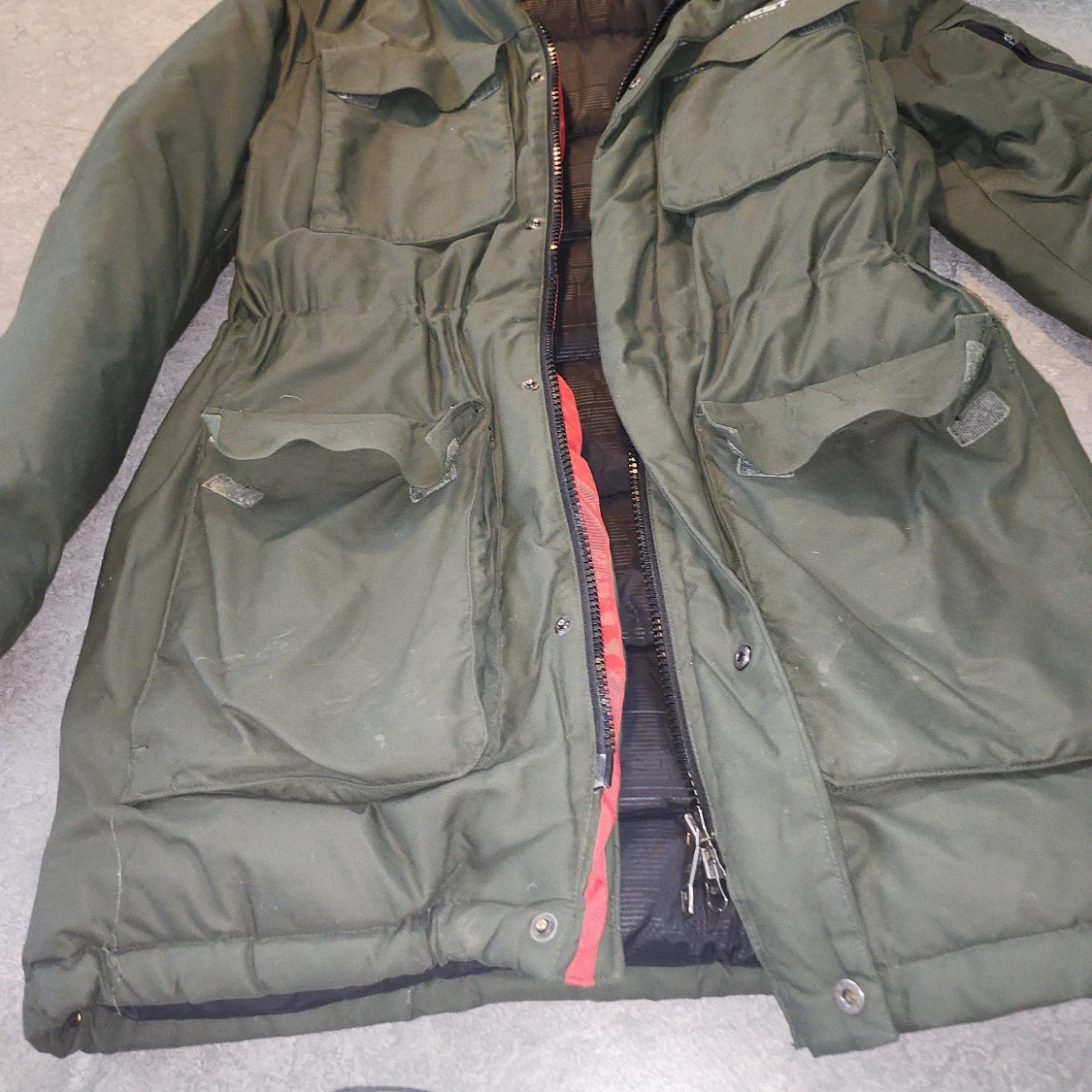 Grön parkajacka från Everest, strl 38 - 2