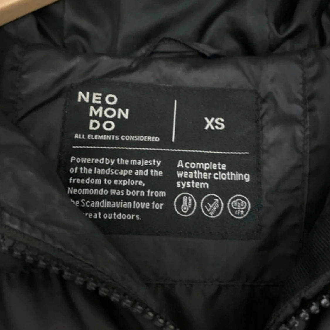 Svart pufferjacka från Neomondo XS - 3