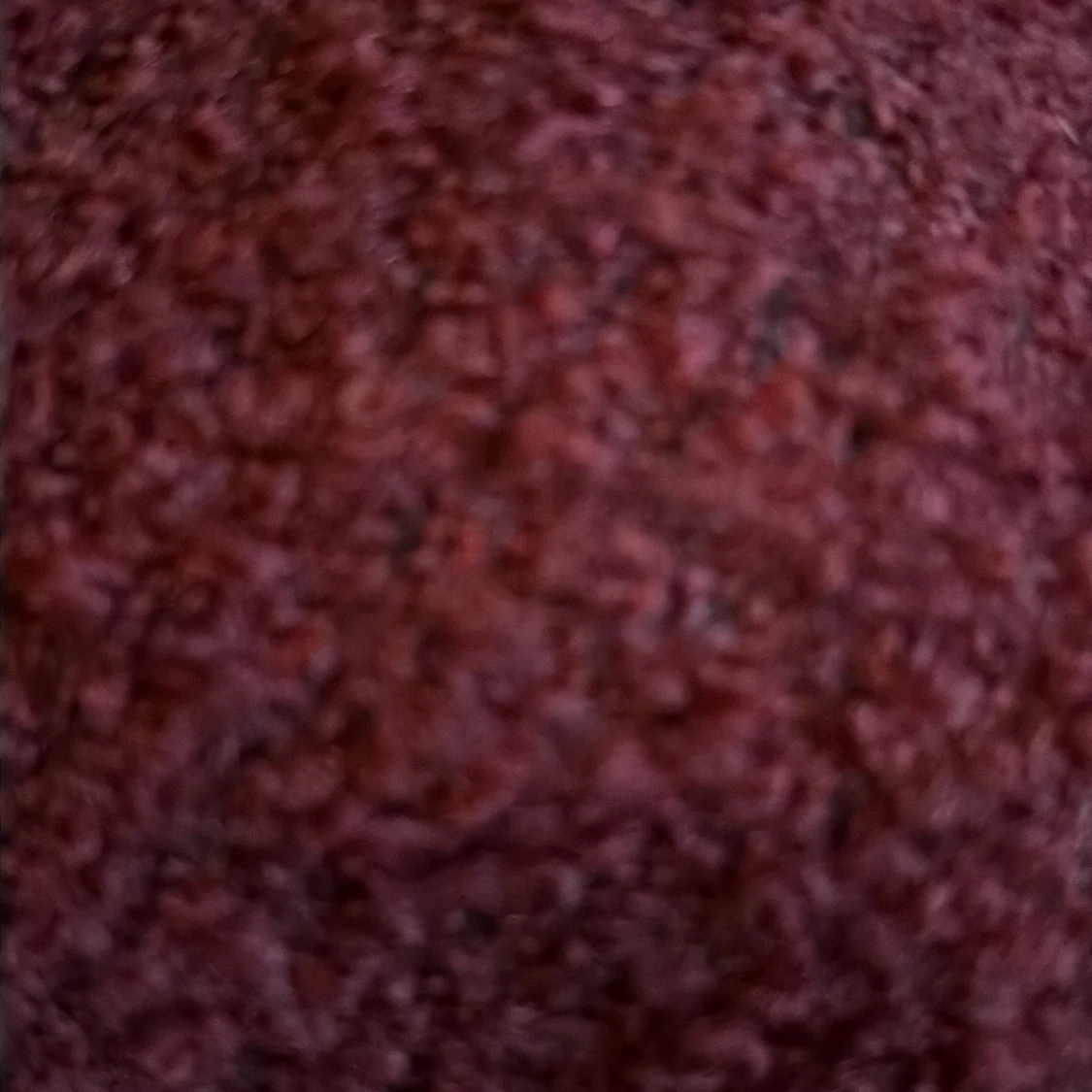 Vinröd teddyjacka från Geena - 3