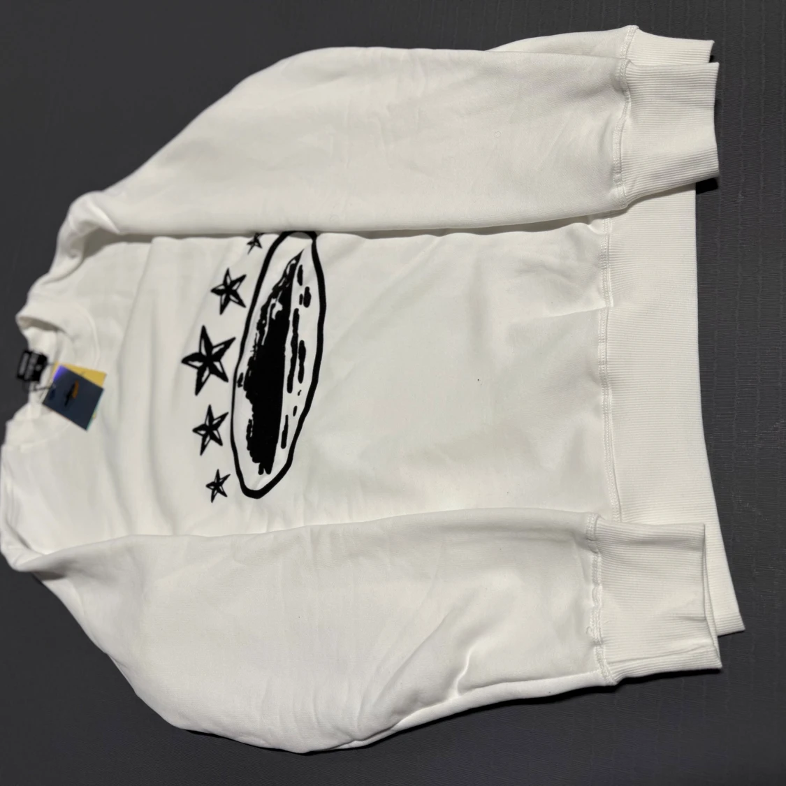 Vit långärmad tröja från Anyware