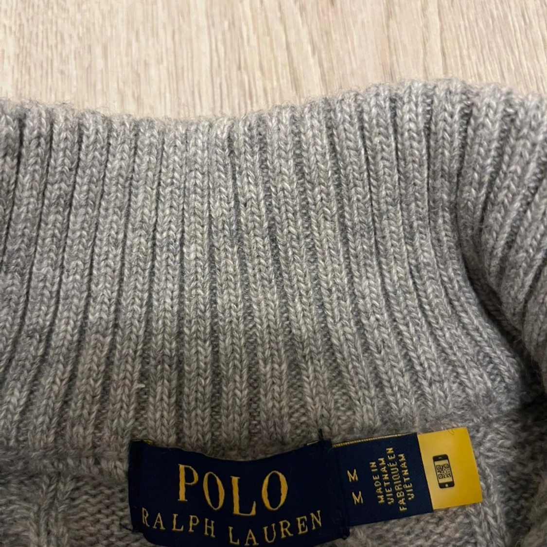 Grå stickad tröja Polo Ralph Lauren - 3