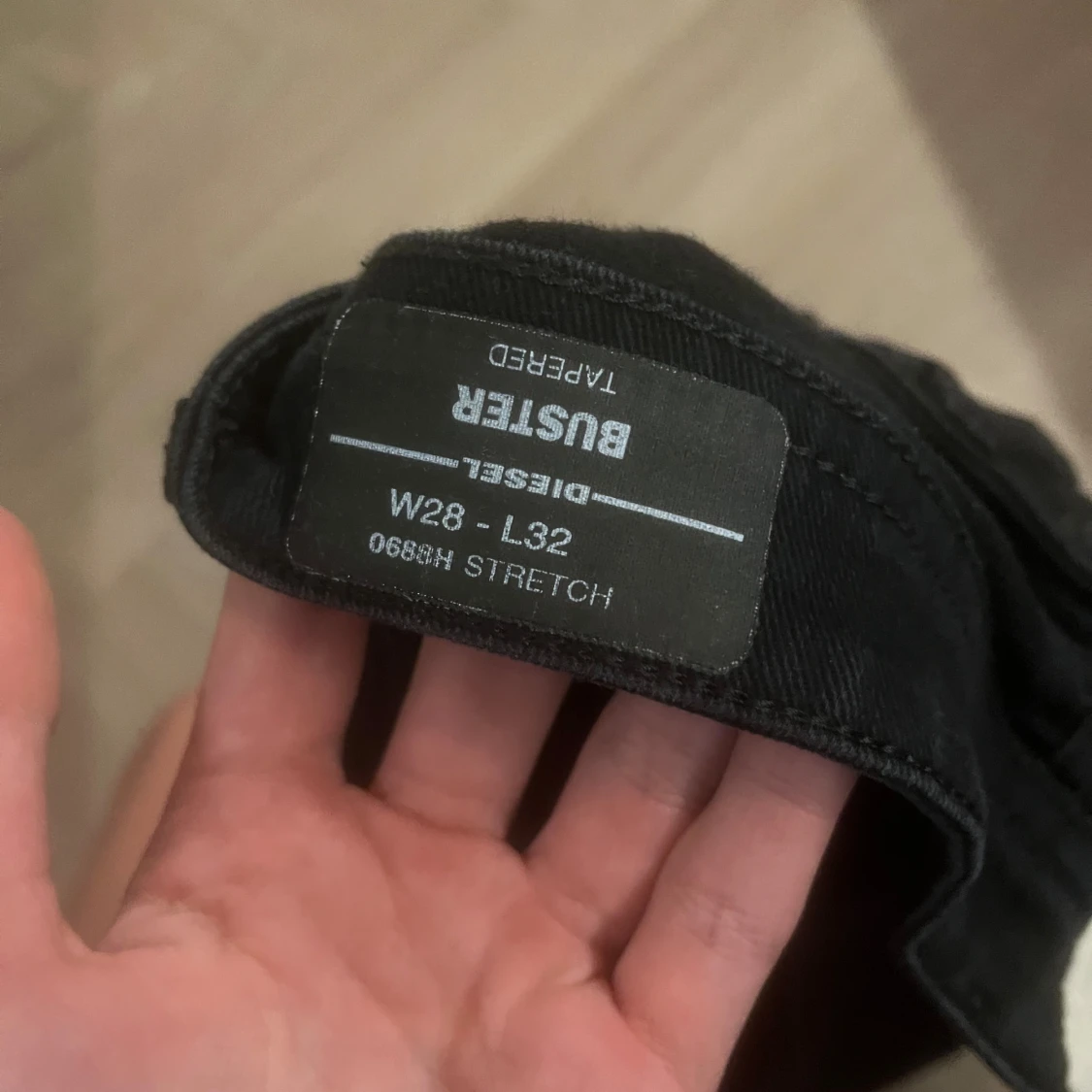 Svarta Diesel Buster jeans W28 L32 - 2