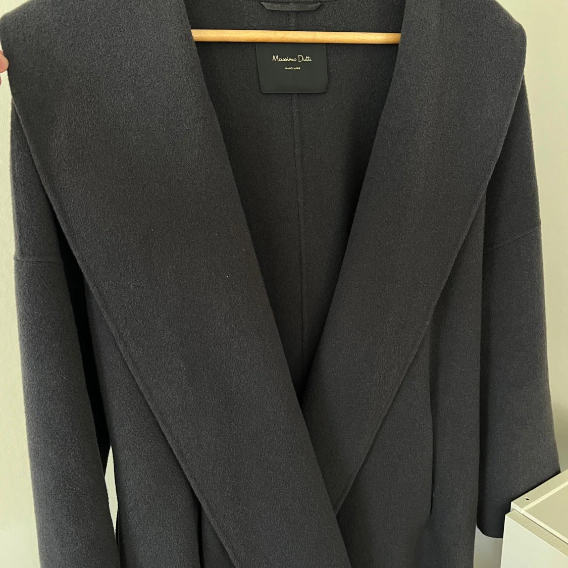 Massimo dutti shorts wool coat - 4