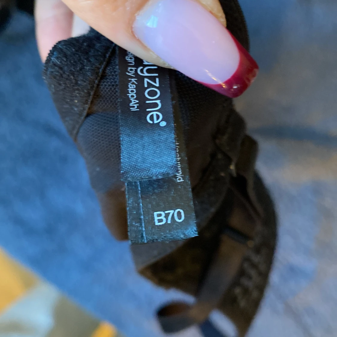 Svart paljett-bh från Bodyzone KappAhl - 3