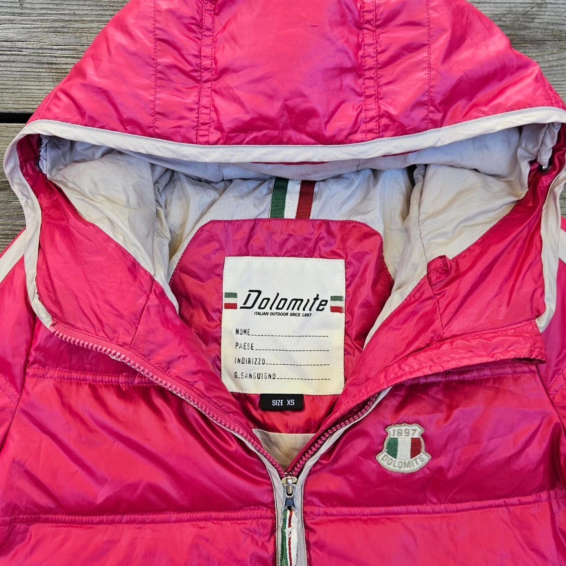 Röd dolmite jacka  - 4