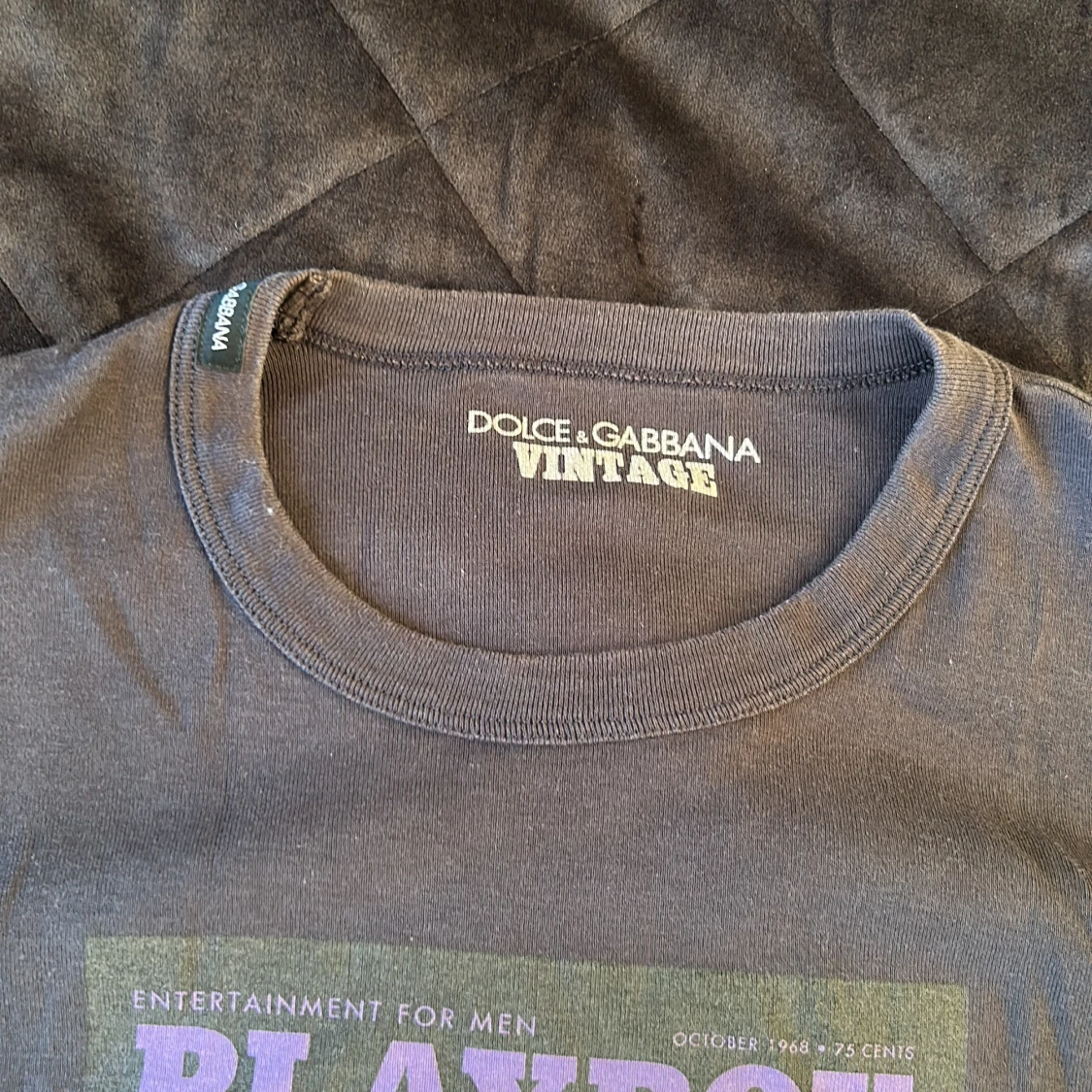 Svart t-shirt Dolce & Gabbana Playboy - 2