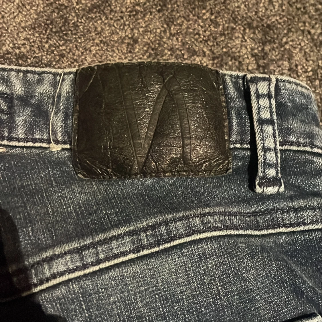 Blå skinny jeans från Nudie Jeans - 2