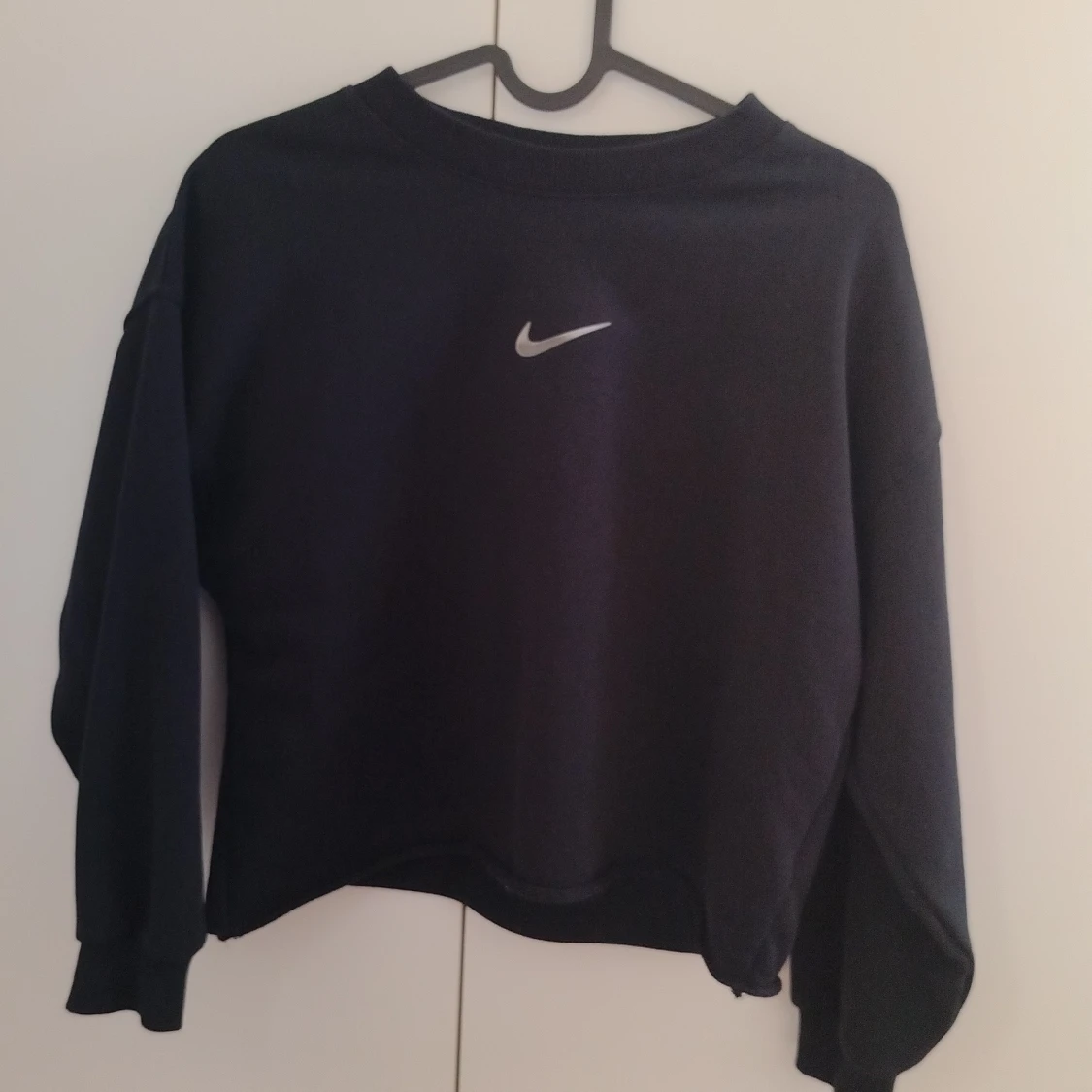 Svart Nike sweatshirt med logga - 3