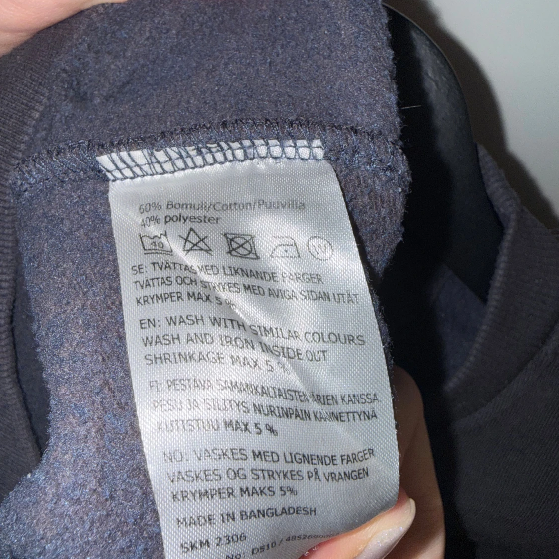 Svart Sebago sweatshirt i bomull - 3