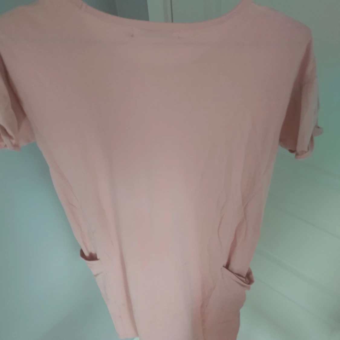 Ljusrosa t-shirtklänning från 157 - 1