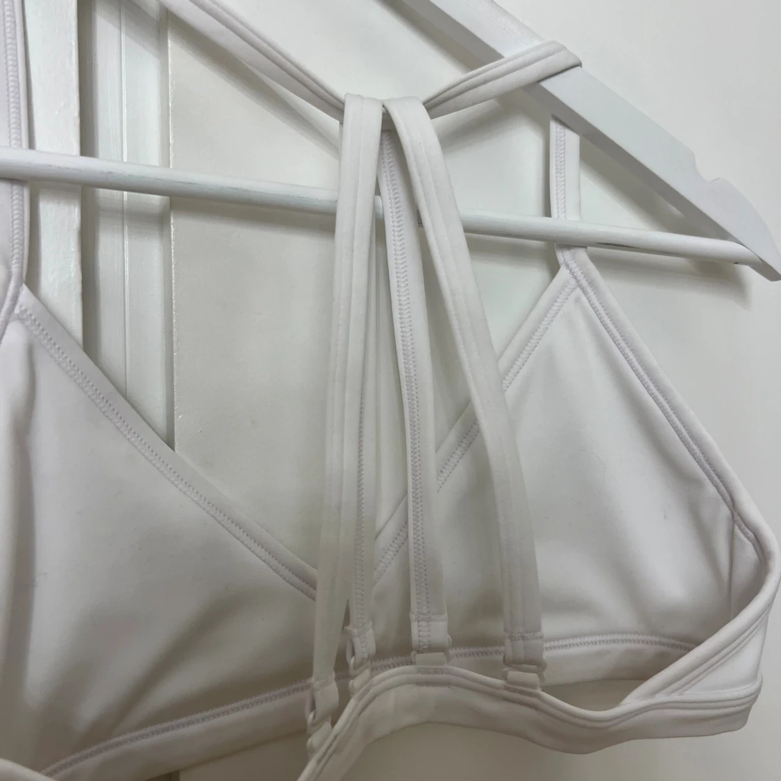 Sport-Bh Gymshark vit - 1