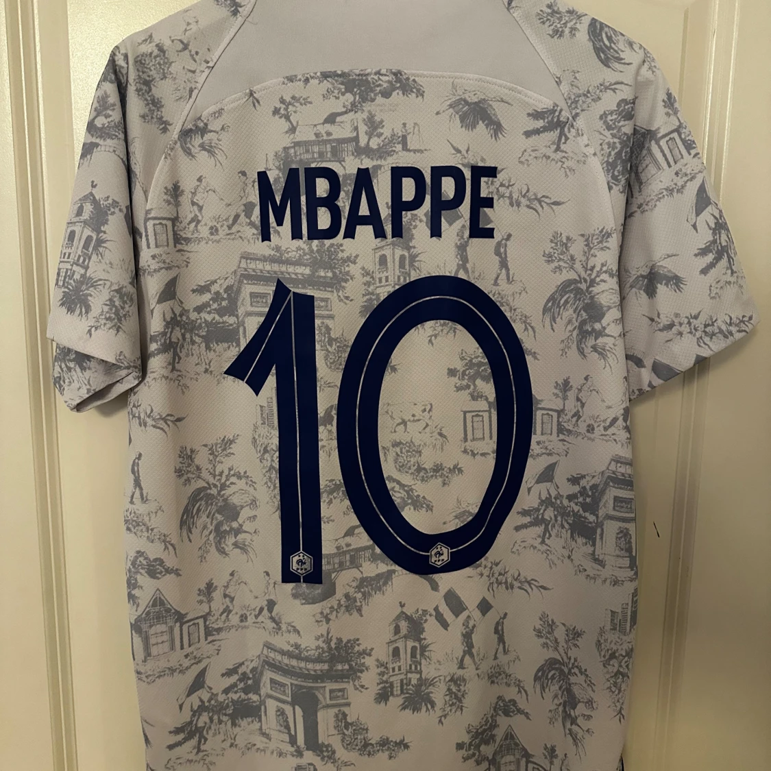 Frankrike Mbappé #10 fotbollströja Nike - 1