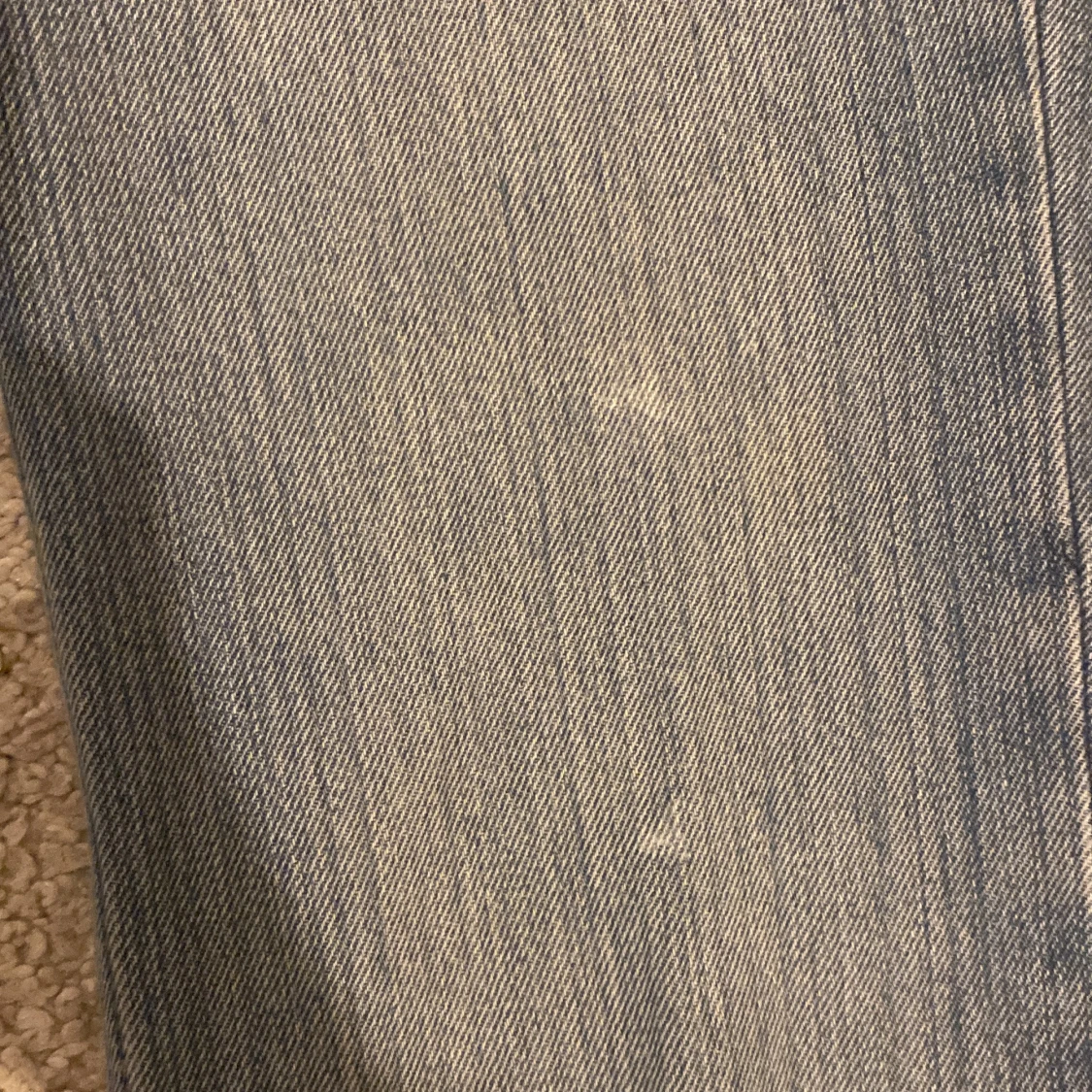 Blå bootcut jeans - 3